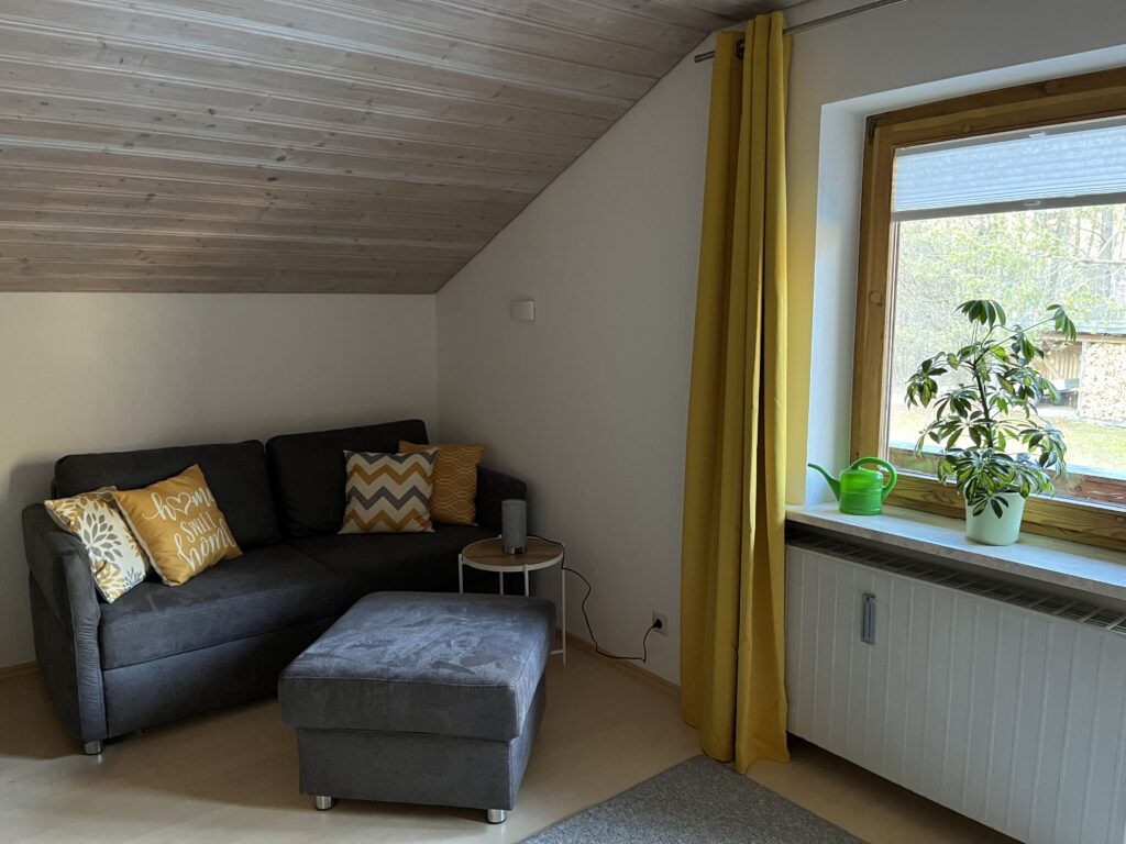 Wohnbereich Ferienwohnung Haus Stiafei