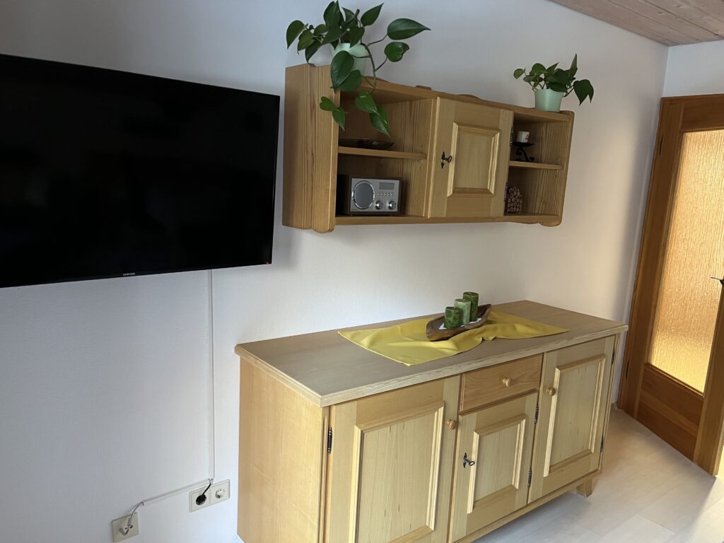 Wohnraum Ferienwohnung Haus Stiafei